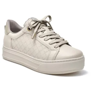 9806 Beige Plataform sneakers