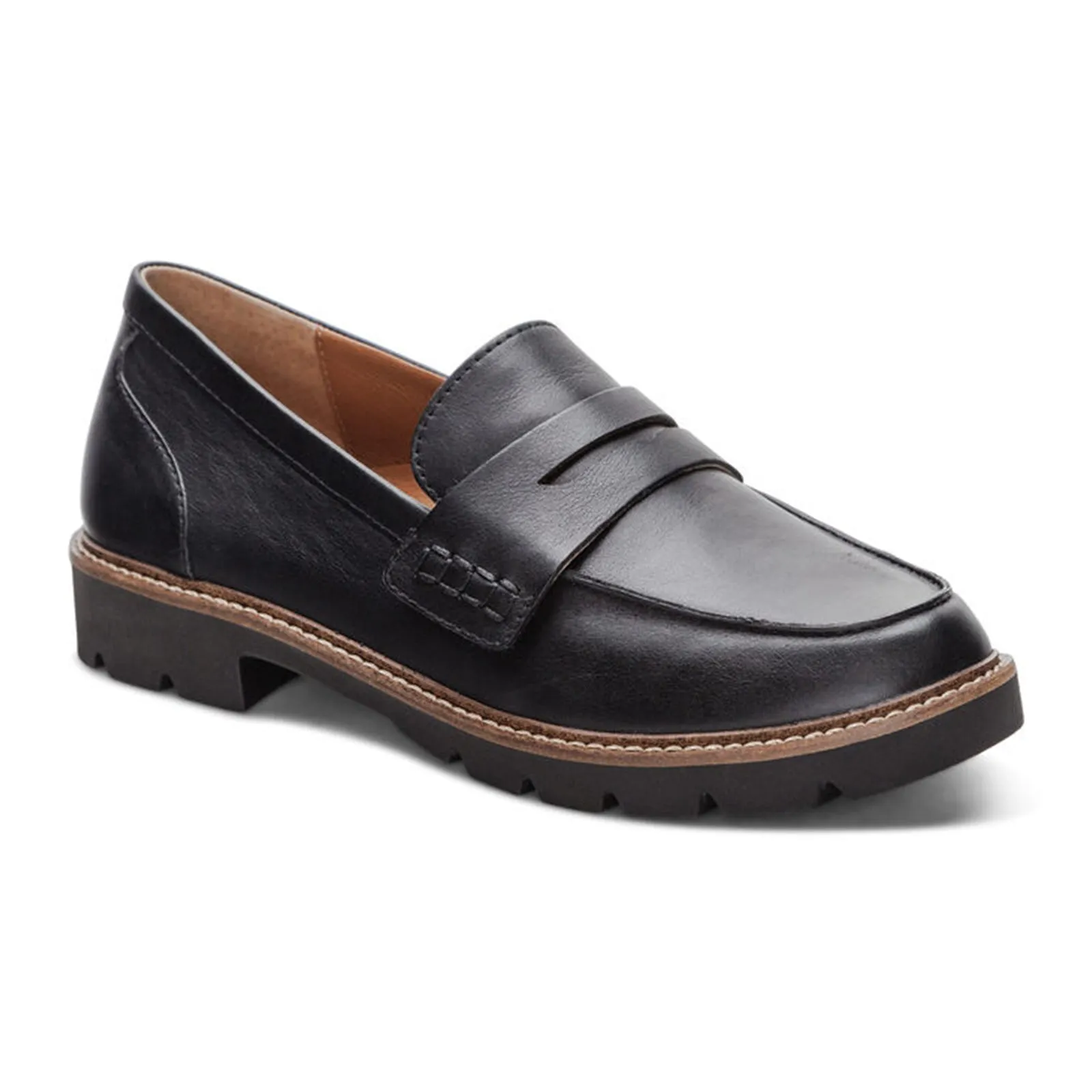 Aetrex Colette Loafer (Women) - Black