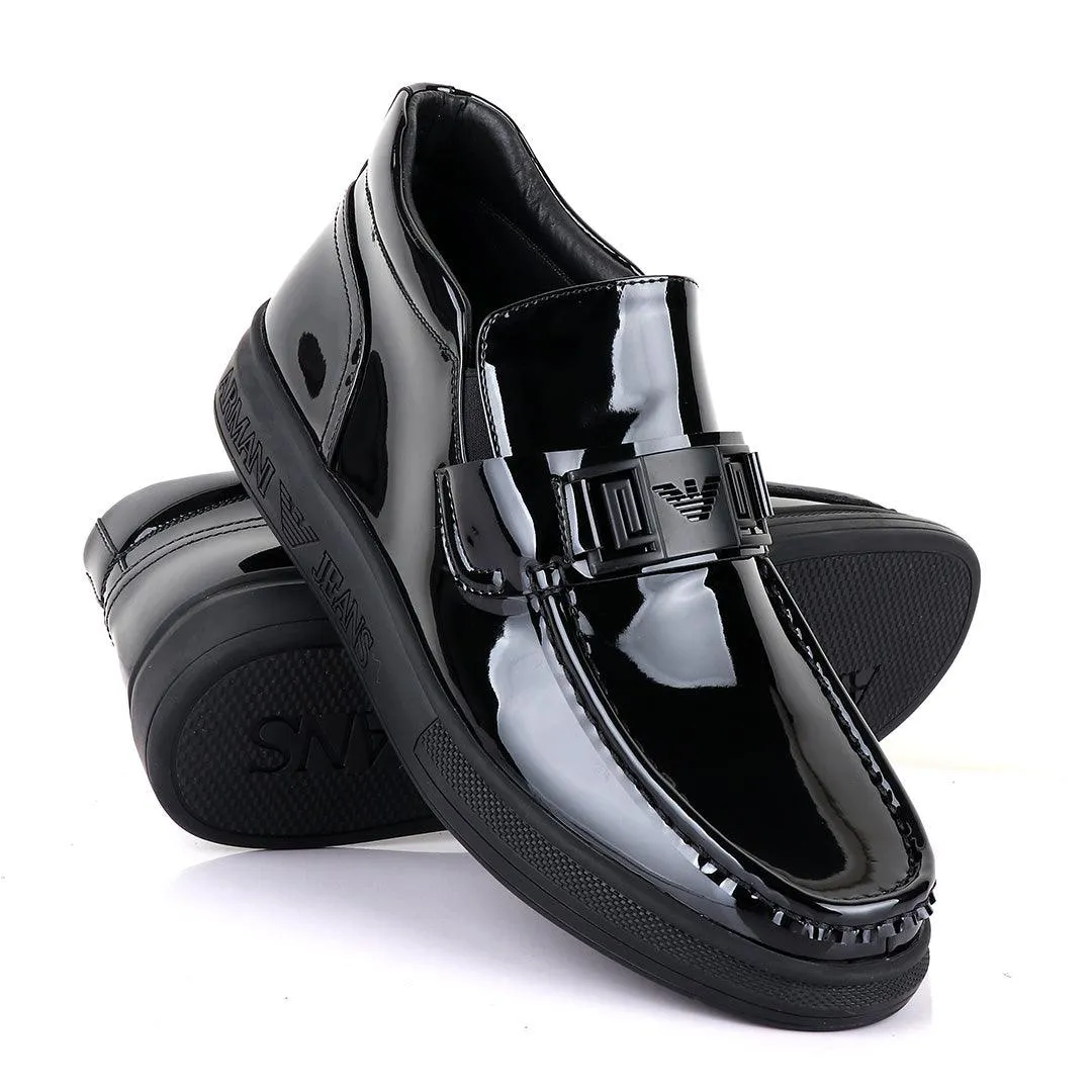 ARM Classic Wetlips Black Leather shoe