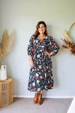 Boho Australia Lindsay Dress Multi Floral