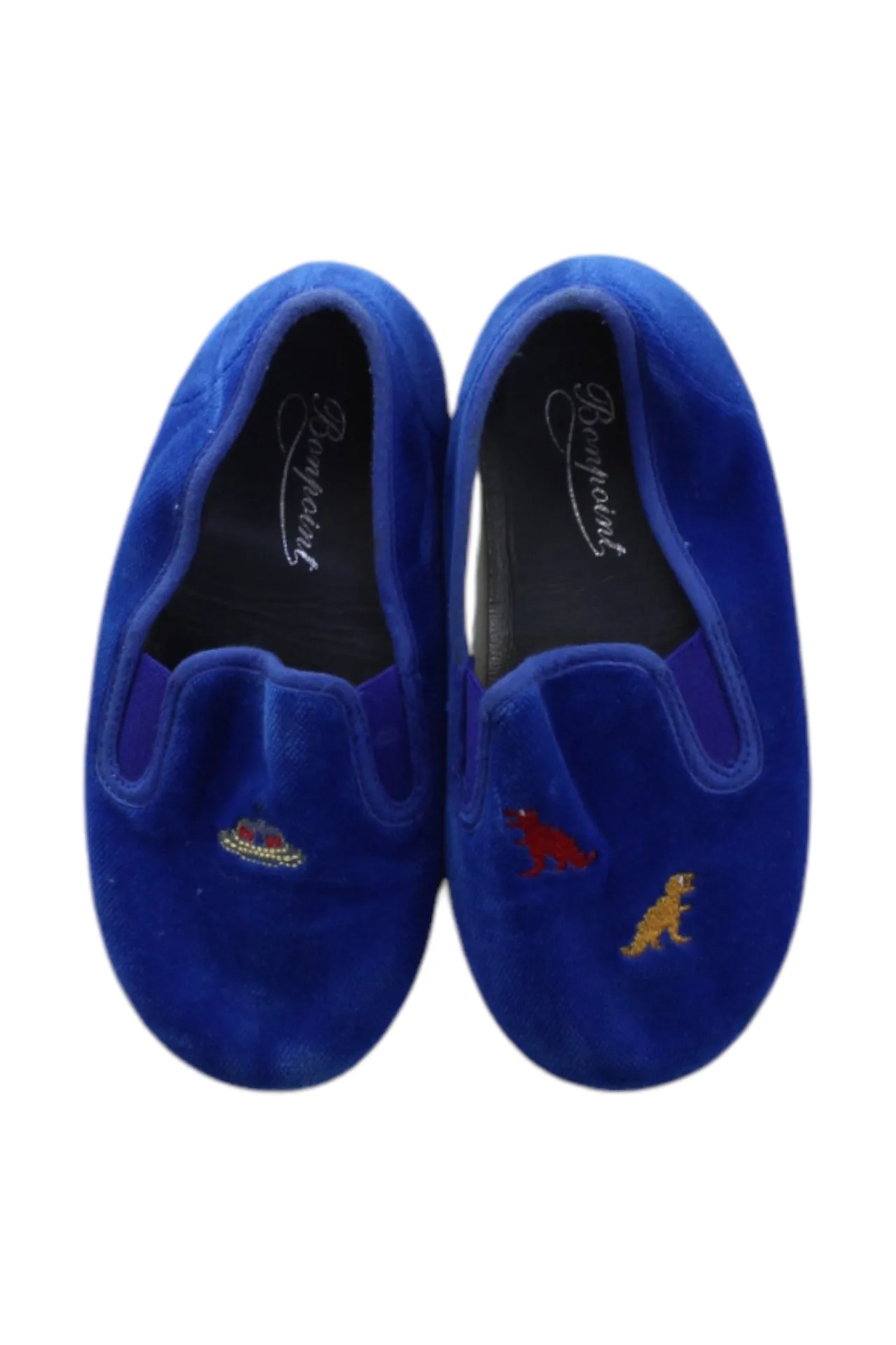 Bonpoint Velvet Loafers EU28