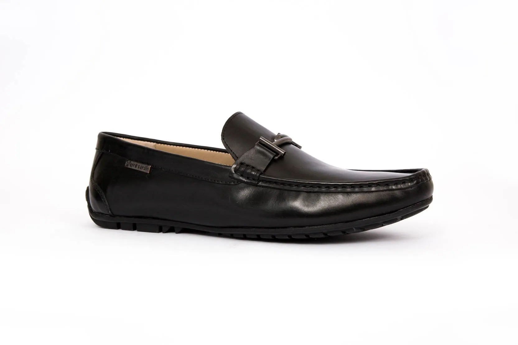 Buckled Leather Loafers For Men