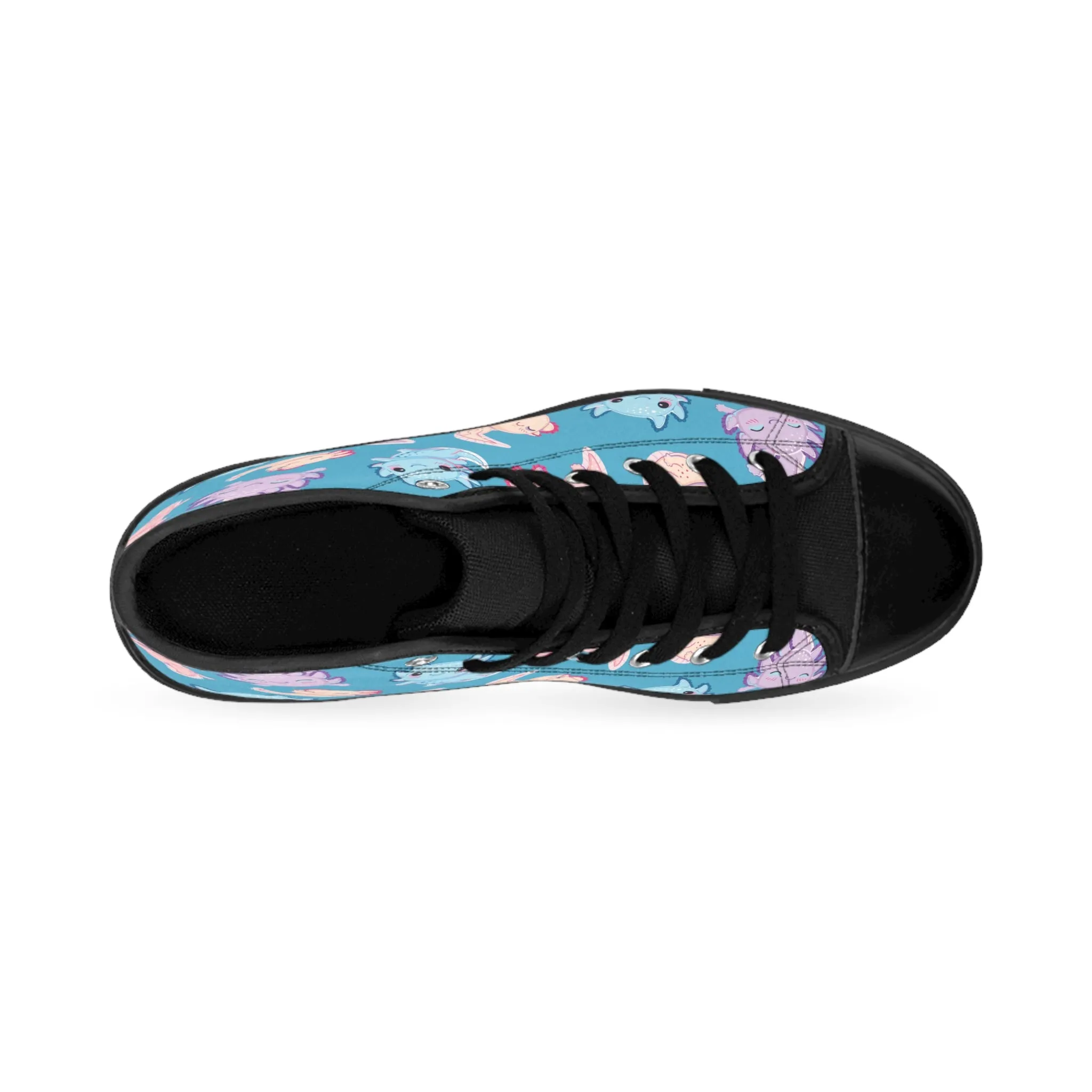 Colorful Axolotl Women's Classic Sneakers