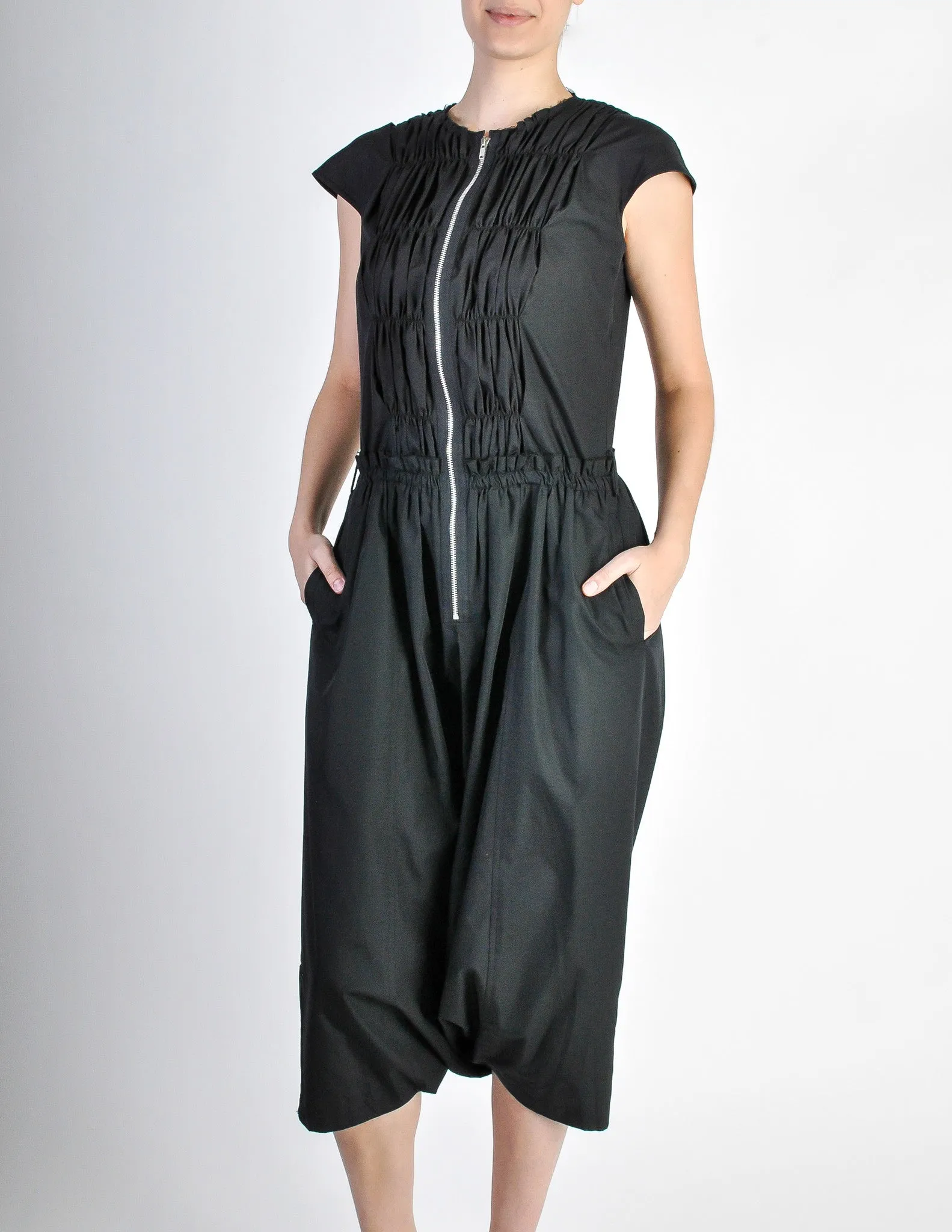 Comme des Garçons Black Conceptual Harem Jumpsuit