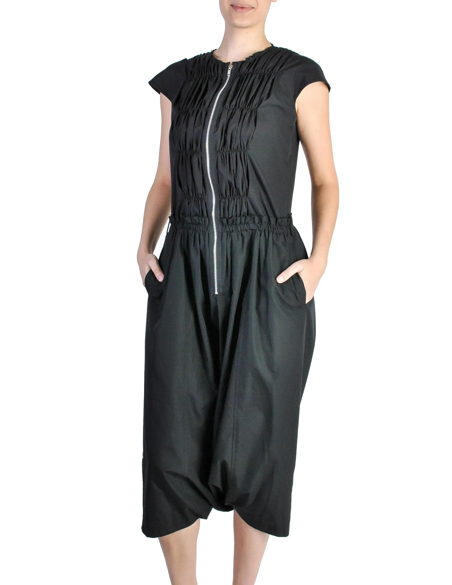 Comme des Garçons Black Conceptual Harem Jumpsuit