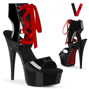 Corset Lace Up Platform Shoes