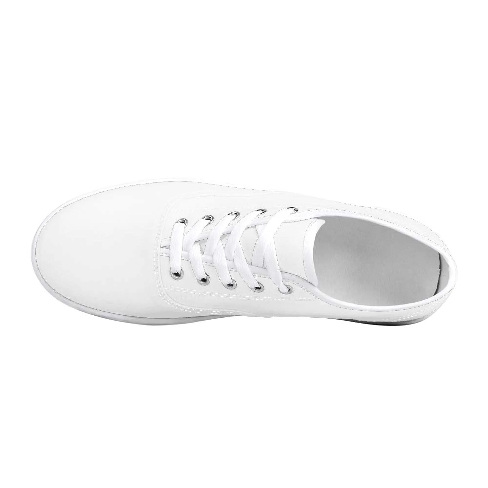 Custom Skate Shoes Canvas - White D3S