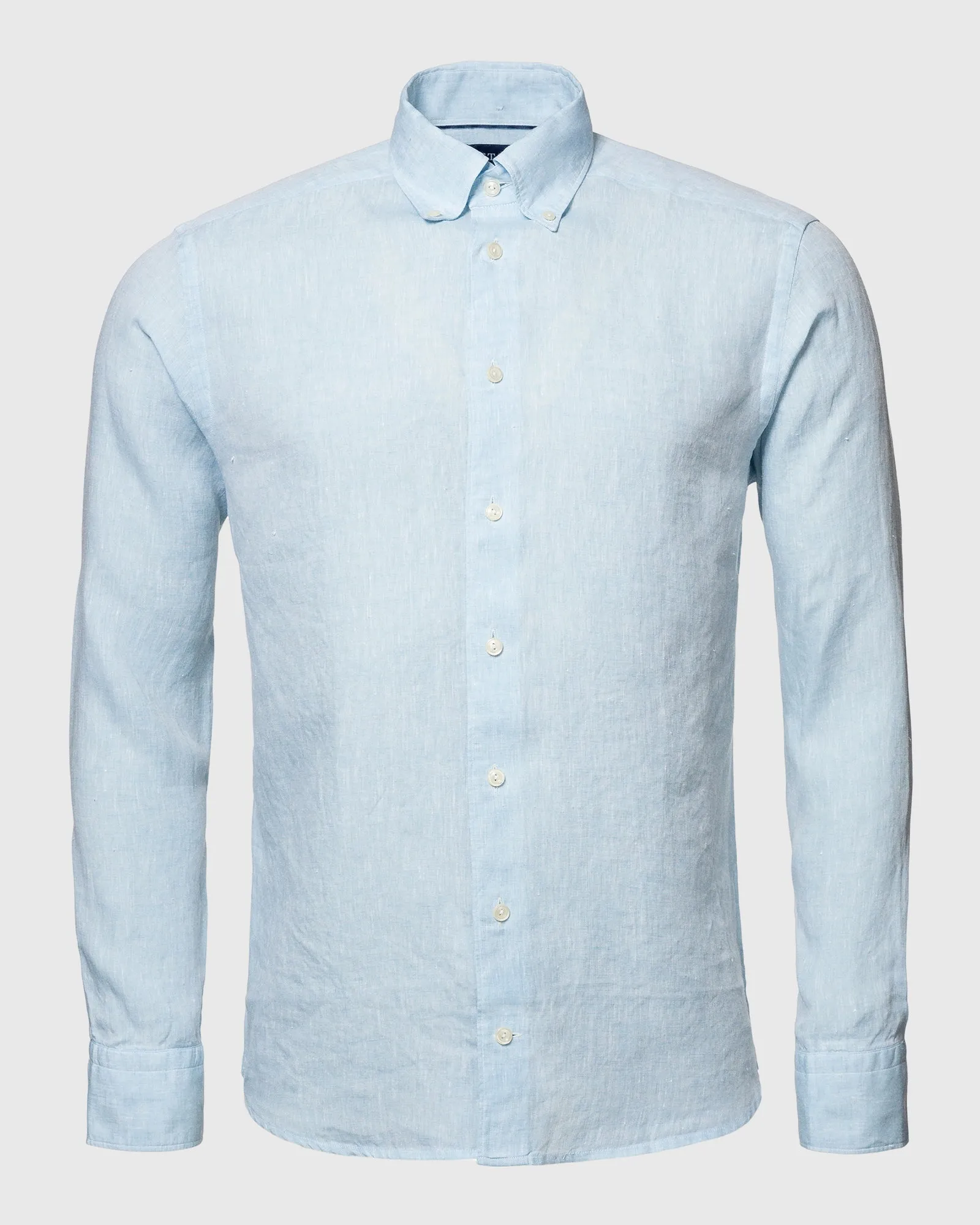 ETON 10000321822 SKY SLIM LINEN SC SHIRT