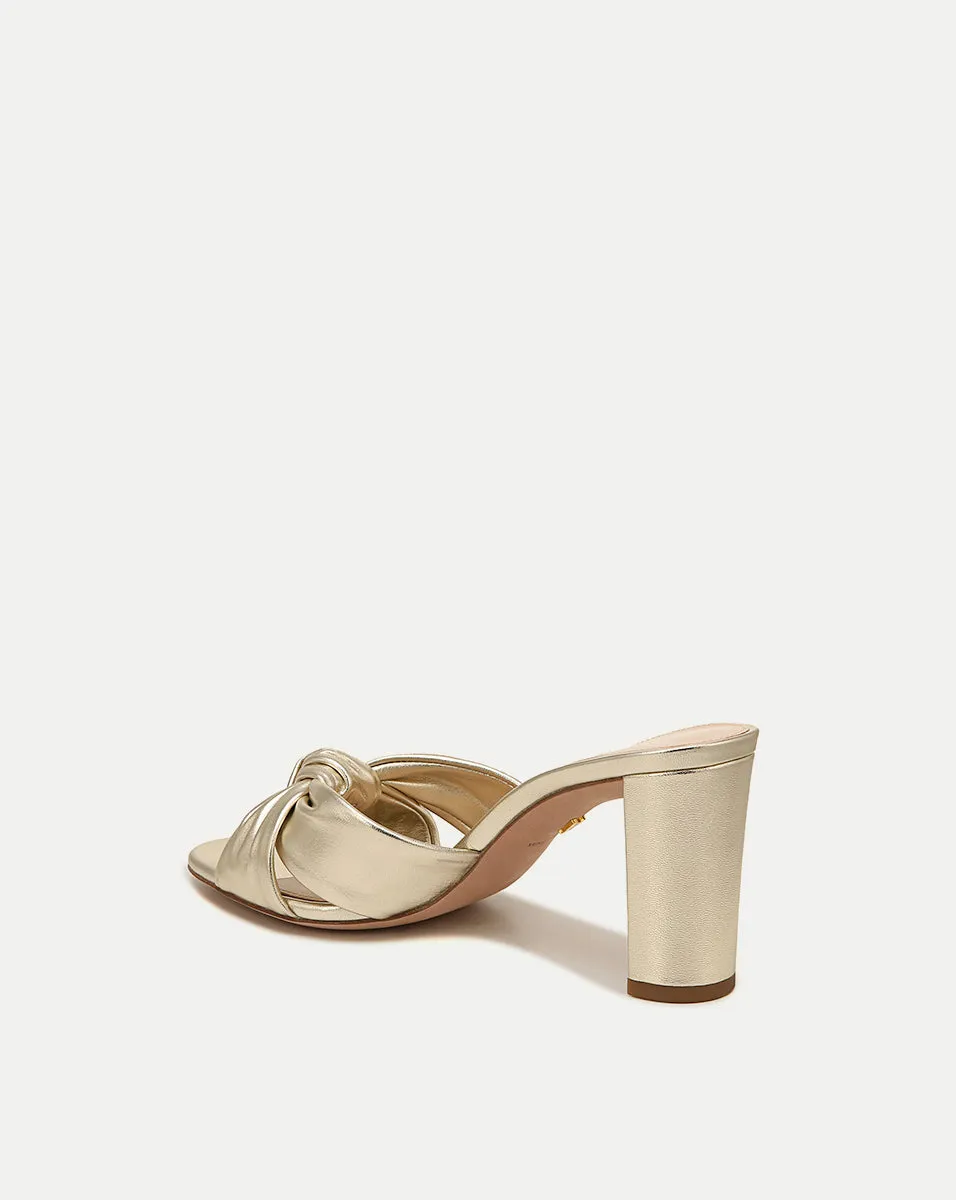 Ganita Knot-Front Sandal