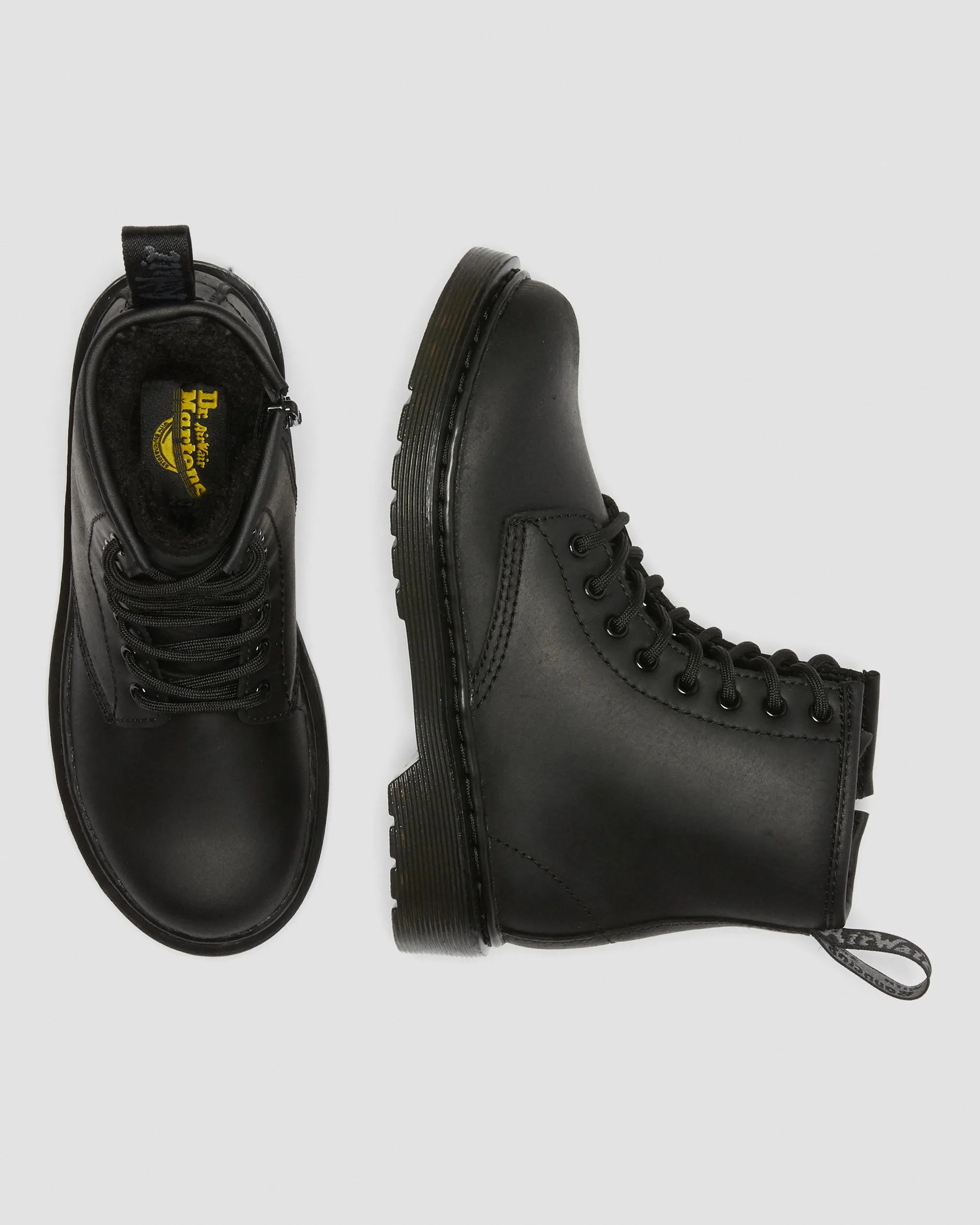 Junior 1460 boots lined with faux fur Dr. Martens