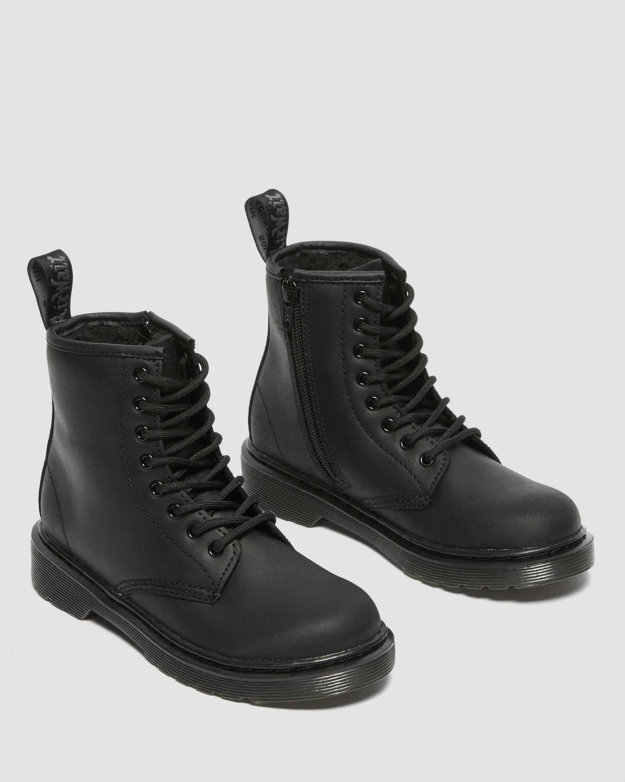 Junior 1460 boots lined with faux fur Dr. Martens