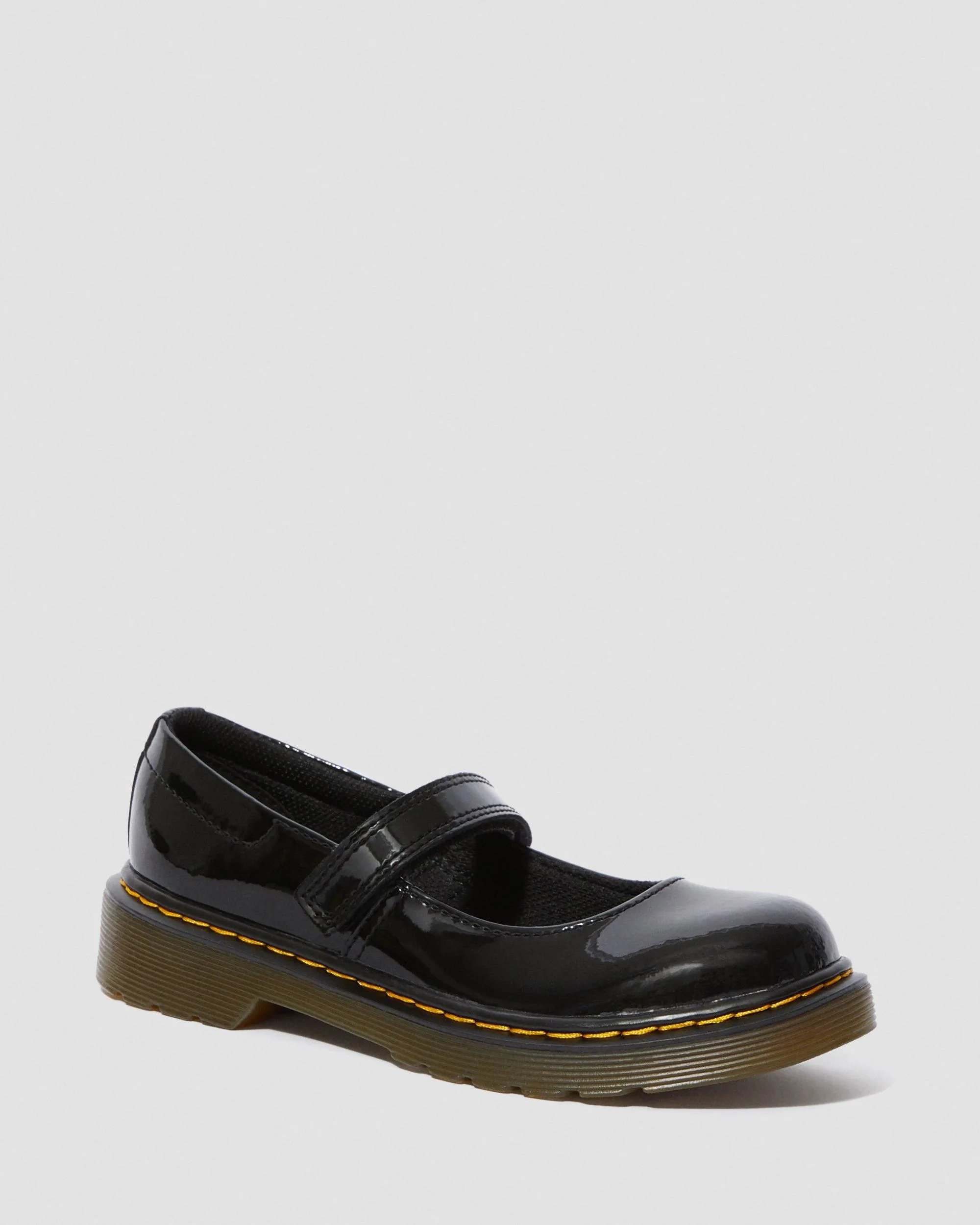 Junior Maccy Dr patent leather Mary Janes. Martens