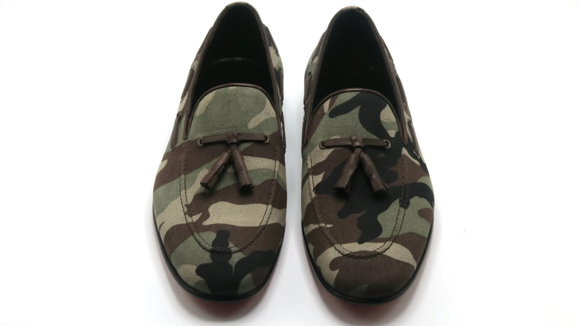 LUSSO CAMOUFLAGE LOAFERS