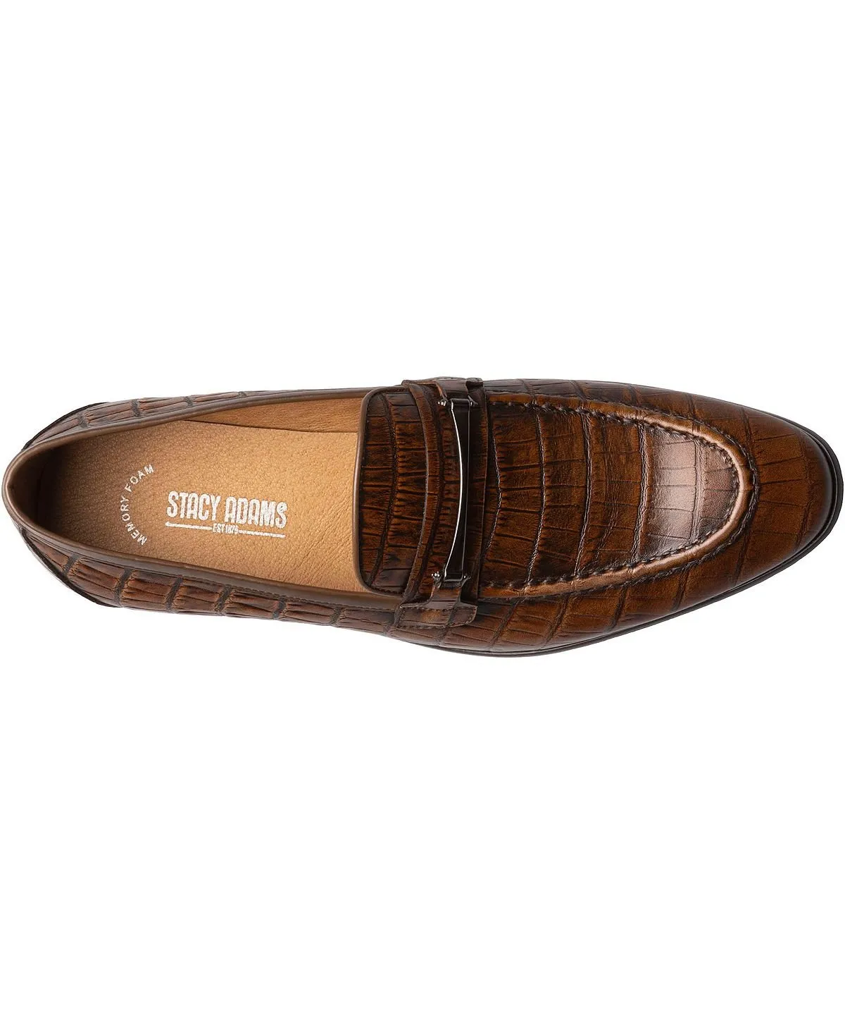 Men's slip-on moccasins ferdinand moc toe Stacy Adams