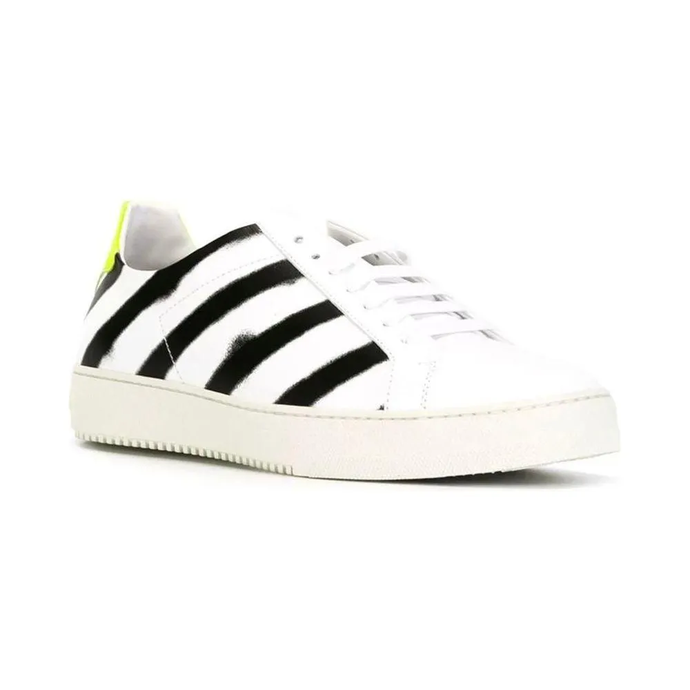 Off-White White Leather Women Sneaker