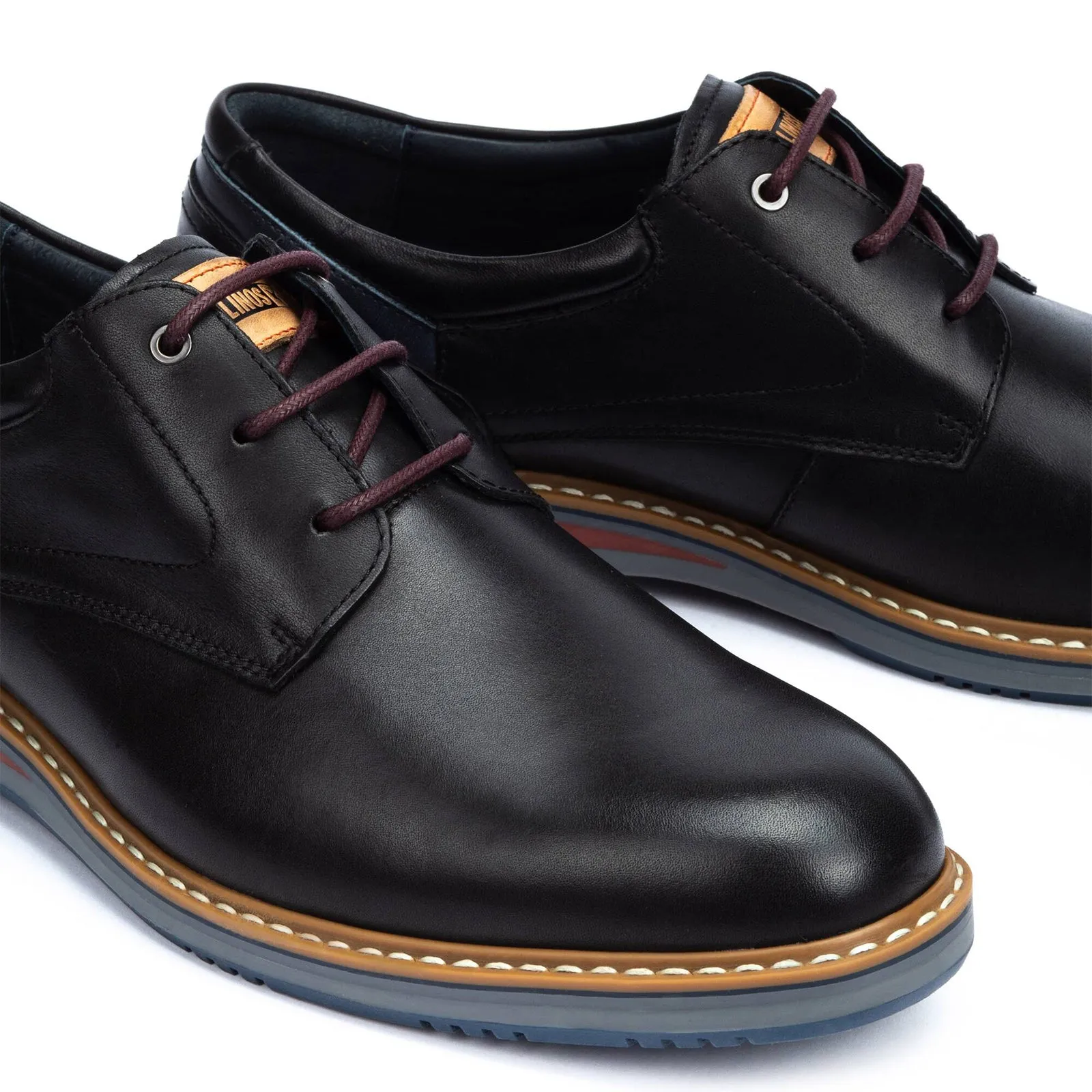 Pikolinos Avila M1T-4050 Oxford (Men) - Black Leather