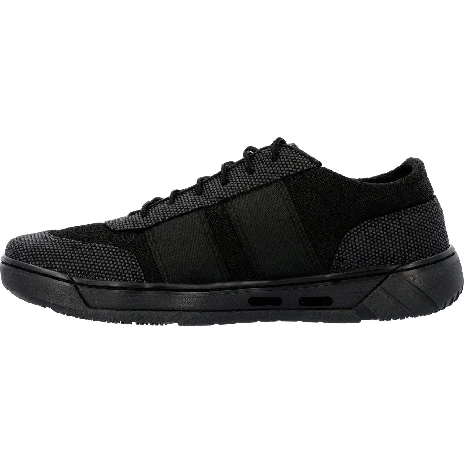 Rocky Mens Coronado Black Mesh Oxfords Shoes