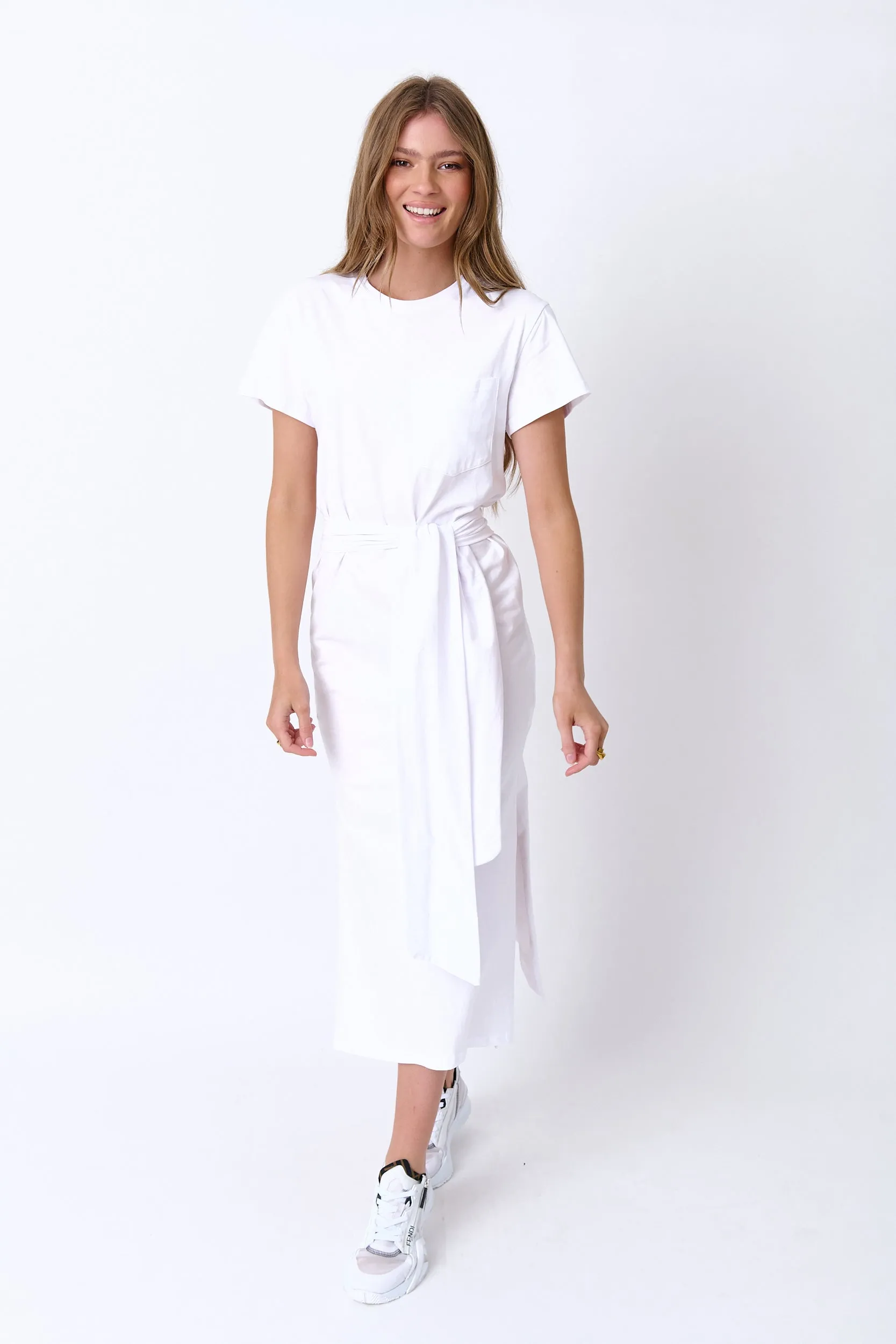 SALTUM Dress White