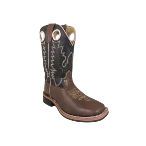 Smoky Mountain Kid's Blaze Western Square Toe Boots