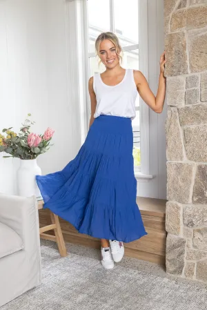 Sunday Skirt - Cobalt Blue