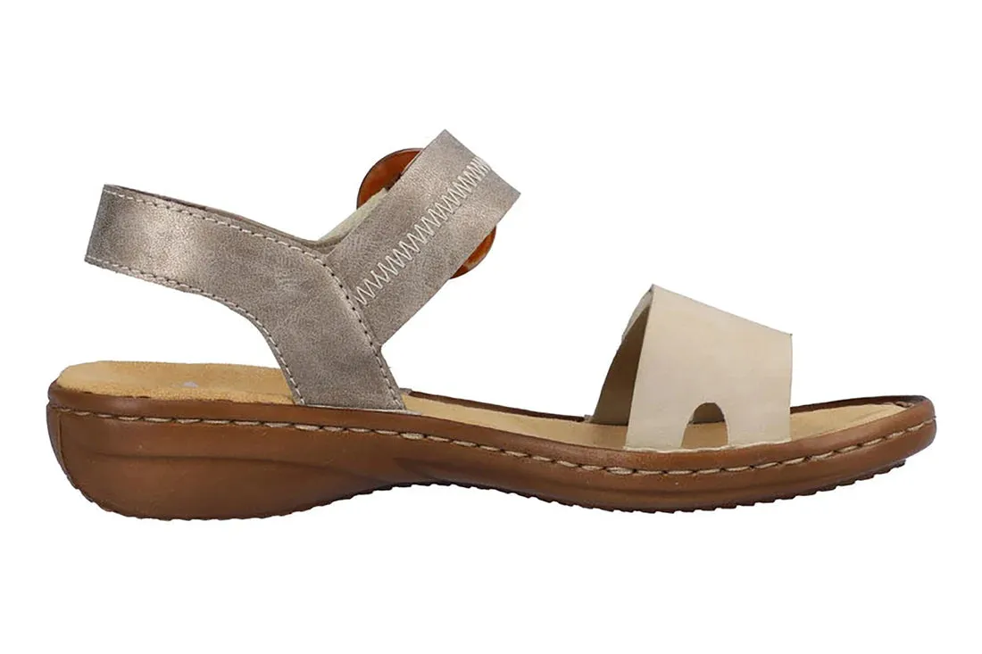 WOMEN'S RIEKER REGINA Z3 SANDAL | CLIFF / PERLE